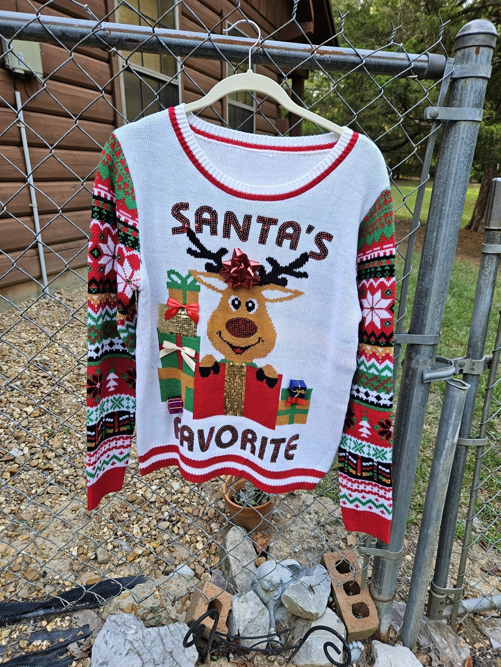 LADIES LARGE SWEATER